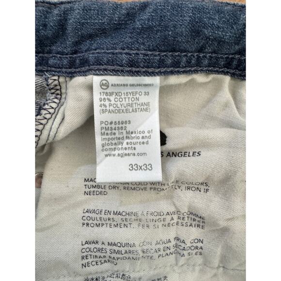 Mens AG Jeans The Tellis-15 Years Evenflow Denim 360 Size 33 X33 $225 - Picture 6 of 6